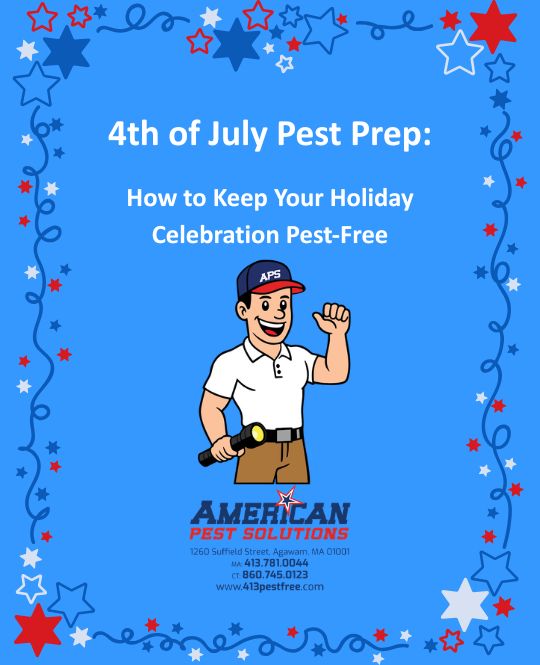 Red, white and blue theme with APS logo and blog title