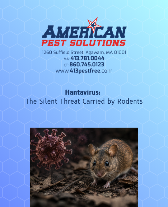Brown mouse with a virus