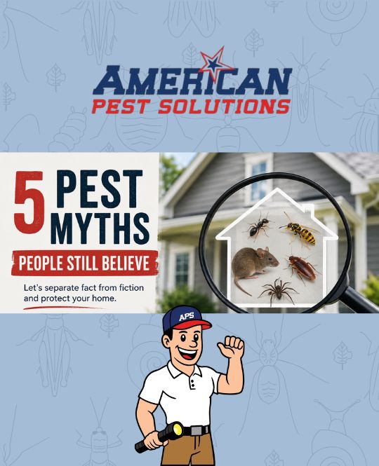 5 Pest Myths People Still Believe with APS Logo